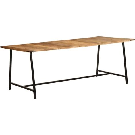 Dining Table 200x100x75 cm Solid Wood Mango vidaXL