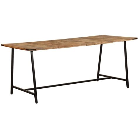 Dining Table 180x90x75 cm Solid Wood Mango vidaXL