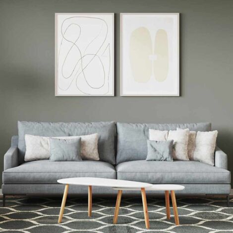 Wall Paint Grey 16.5 x 16.5 x 15.9 cm Wall Print vidaXL