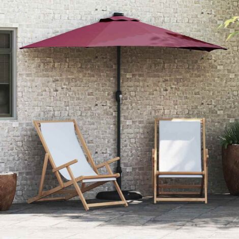 Garden Parasol Bordeaux red 294 x 150 x 223 cm Fabric vidaXL (1/5)