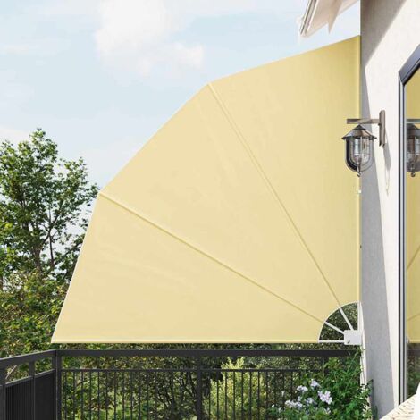 Balcony Privacy Screen Sand 210 x 210 cm Fabric vidaXL