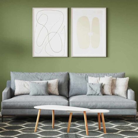 Wall Paint Green 16.5 x 16.5 x 15.9 cm Wall Print vidaXL