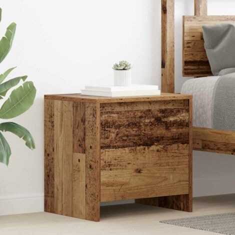 Bedside Cabinet Old wood 45 x 34 x 44.5 cm Engineered wood vidaXL