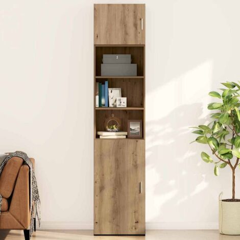 Wall Cabinet Artisan oak 50 x 42.5 x 40 cm Engineered wood vidaXL