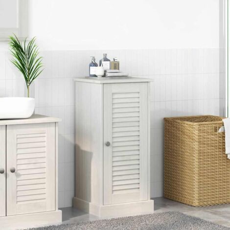 Bathroom Cabinet with Shelf VIGO Antique white 37 x 34 x 80 cm vidaXL (1/5)