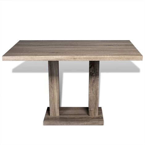Dining Table MDF Oak-look vidaXL