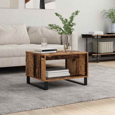 Coffee Table Old wood 60 x 50 x 40 cm Engineered wood vidaXL