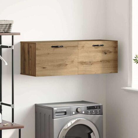 Wall Cabinet Artisan oak 100 x 36.5 x 35 cm Engineered wood vidaXL (1/5)