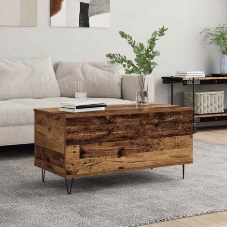 Coffee Table Old wood 90 x 44.5 x 45 cm Engineered wood vidaXL