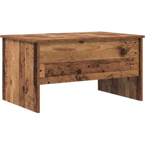 Coffee Table Old wood 80 x 50.5 x 42.5 cm Engineered wood vidaXL