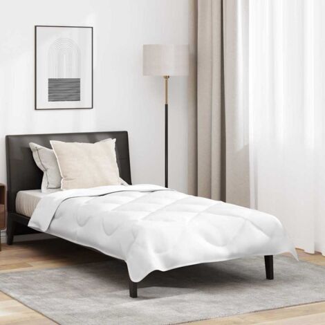Duvet Set with Pillow 2 pcs White Microfiber vidaXL (1/5)