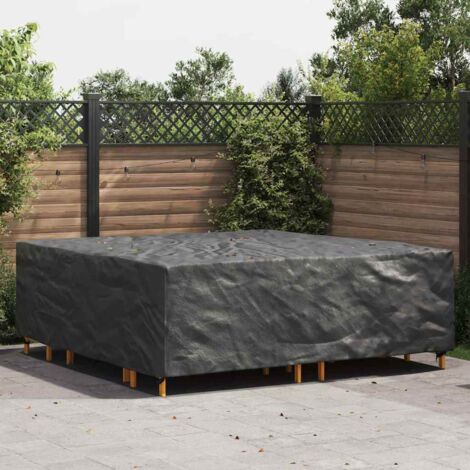 Outdoor Furniture Cover Black 235 x 235 x 70 cm 600D vidaXL