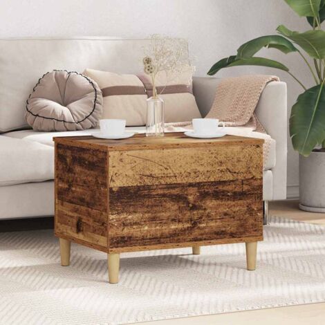 Bedside Cabinet Old wood 60 x 44.5 x 45 cm Engineered wood vidaXL