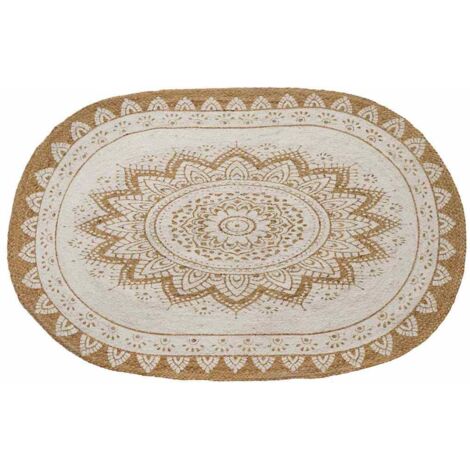 Rug Brown 100 x 152 cm Jute vidaXL
