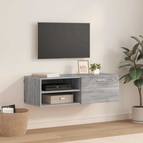 TV Cabinet Grey sonoma 100.5 x 39 x 30 cm Engineered wood vidaXL