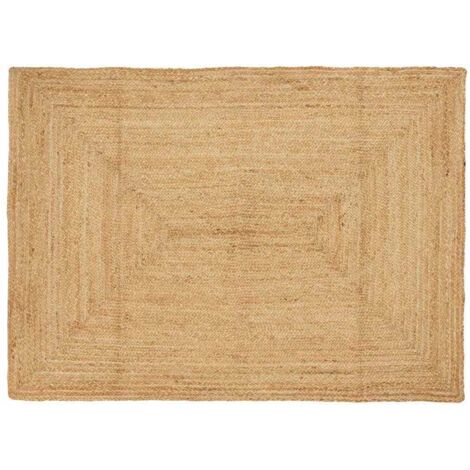 Area Rug Beige 120 x 170 cm Jute vidaXL (1/5)