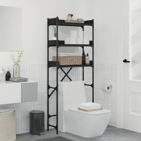 Washing Machine Shelf 67 x 25 x 163 cm Engineered wood vidaXL