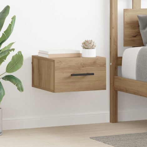 Bedside Cabinet Artisan oak 35 x 35 x 20 cm Engineered wood vidaXL