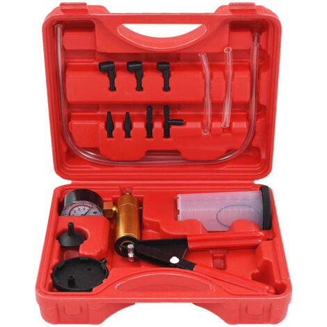 Brake Bleeder and Vacuum Pump Kit vidaXL