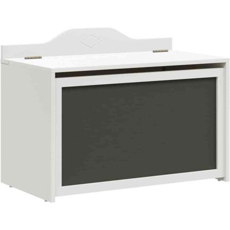 Box with Storage White 73 x 33 x 55 cm Engineered wood vidaXL (1/5)