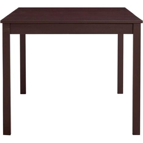 Dining Table Dark Brown 180x90x73 cm Pinewood vidaXL