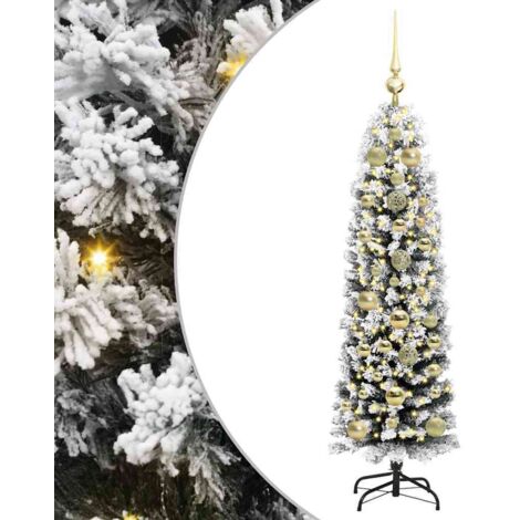 Artificial Christmas Tree with 150 LEDs with Stand Green 150 cm vidaXL
