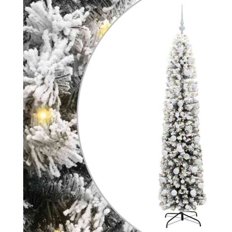 Artificial Christmas Tree with 300 LEDs with Stand Green 180 cm vidaXL