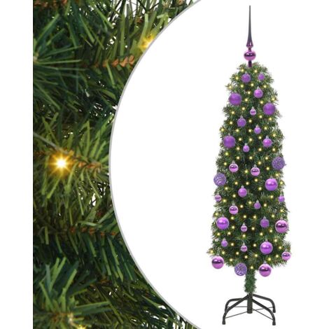 Artificial Christmas Tree with 150 LEDs with Stand Green 120 cm vidaXL