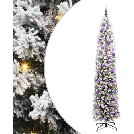 Artificial Christmas Tree with 300 LEDs with Stand Green 210 cm vidaXL