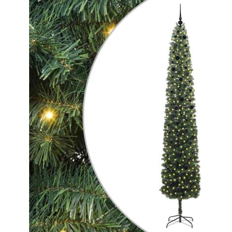 Artificial Christmas Tree with 300 LEDs with Stand Green 300 cm vidaXL