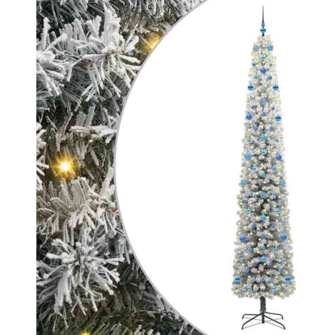 Artificial Christmas Tree with 300 LEDs with Stand Green 270 cm vidaXL