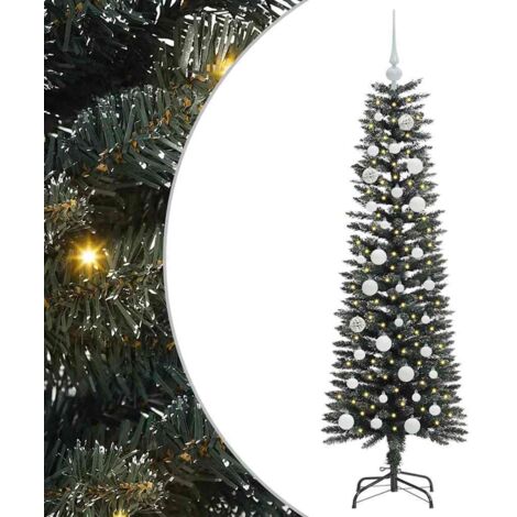 Artificial Christmas Tree with 150 LEDs with Stand Green 150 cm vidaXL