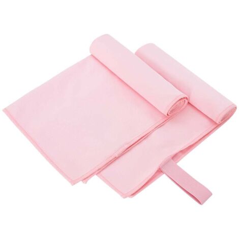 Sports Towels 2 pcs Pink 50 x 30 cm Polyester and polyamide vidaXL