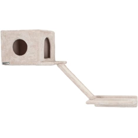Cat Climbing Wall Mont Blanc Wood Beige Kerbl