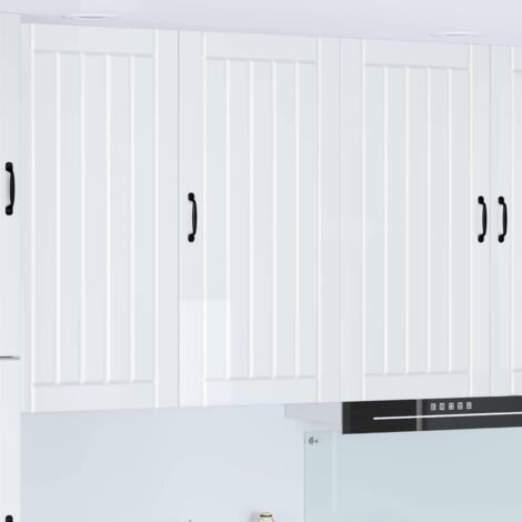 Wall Cabinet LUCCA High Gloss White 50 x 31 x 100 cm vidaXL