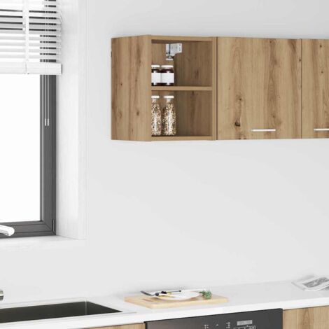 Hanging Cabinet Artisan Oak 30 x 29.5 x 40 cm Engineered Wood vidaXL (1/5)