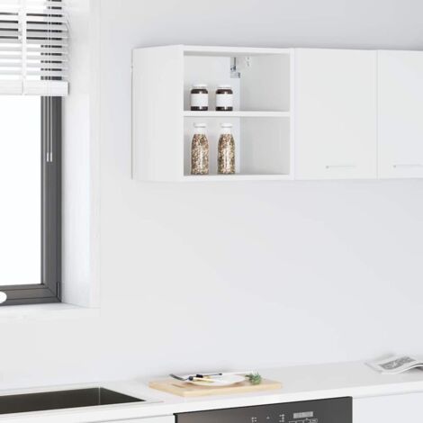 Hanging Cabinet White 40 x 29.5 x 40 cm Engineered Wood vidaXL (1/5)