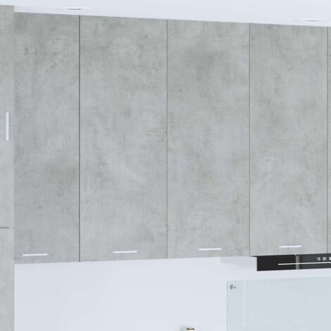 Hanging Cabinet Concrete Grey 80 x 31 x 100 cm Engineered Wood vidaXL (1/5)