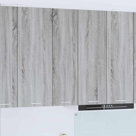 Hanging Cabinet Grey Sonoma 30 x 31 x 100 cm Engineered Wood vidaXL (1/5)