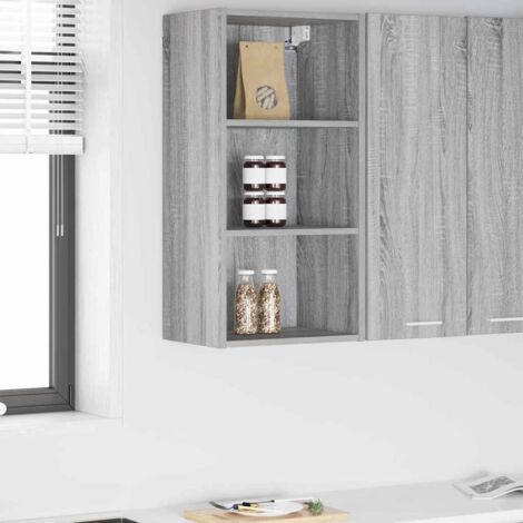Hanging Cabinet Grey Sonoma 40 x 29.5 x 80 cm Engineered Wood vidaXL (1/5)