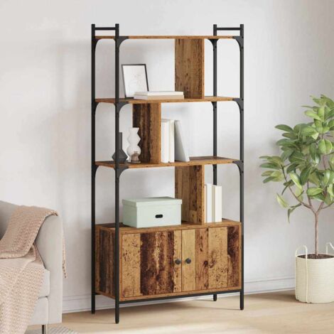 Bookcase 76.5 x 30 x 154.5 cm Engineered Wood vidaXL
