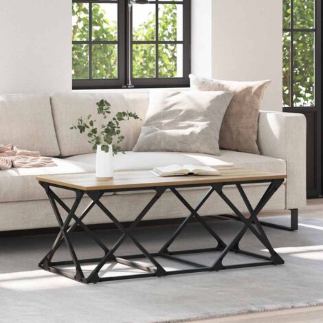 Coffee Table Artisan Oak 100 x 49 x 40 cm Engineered Wood vidaXL