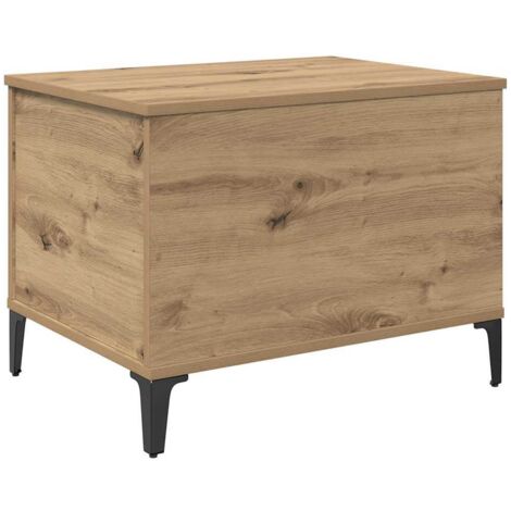 Coffee Table Artisan Oak 60 x 44.5 x 45 cm Engineered Wood vidaXL