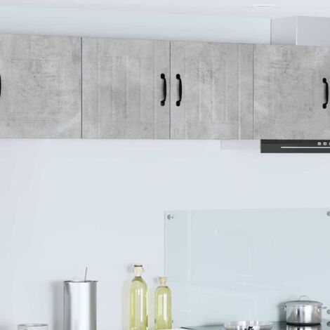 Wall Cabinet LUCCA Concrete Grey 40 x 31 x 40 cm vidaXL