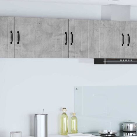Wall Cabinet LUCCA Concrete Grey 30 x 31 x 40 cm vidaXL