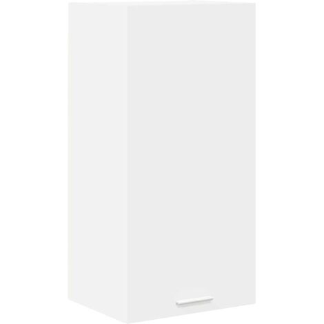Hanging Cabinet with Door White 40 x 31 x 80 cm Engineered Wood vidaXL