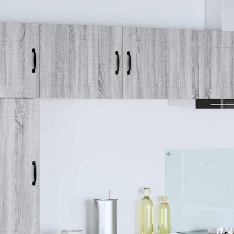 Wall Cabinet LUCCA Grey Sonoma 50 x 31 x 40 cm Engineered Wood vidaXL
