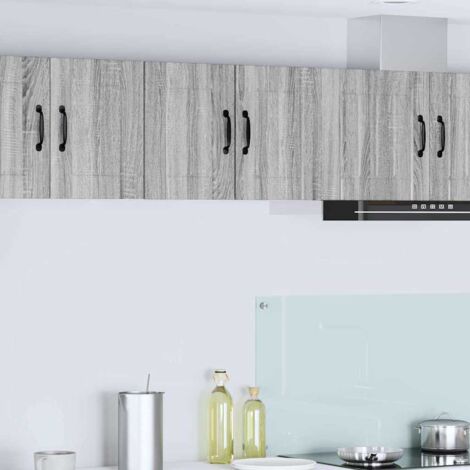 Wall Cabinet LUCCA Grey Sonoma 30 x 31 x 40 cm Engineered Wood vidaXL