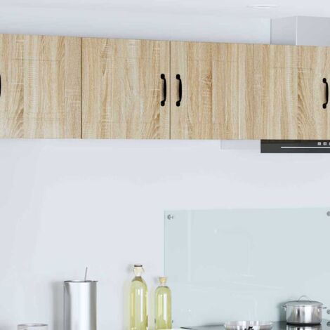 Wall Cabinet LUCCA Sonoma Oak 80 x 31 x 40 cm Engineered Wood vidaXL