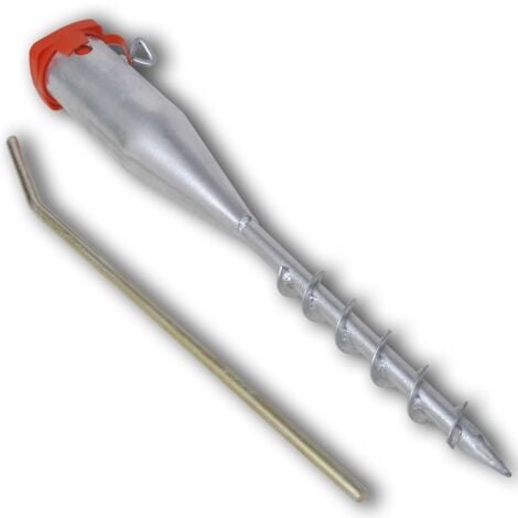Parasol Stand 55 cm Galvanised Steel vidaXL